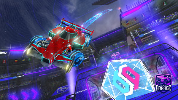A Rocket League car design from Jellie2874