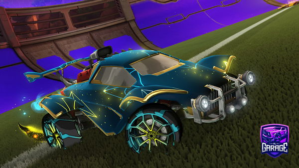 A Rocket League car design from Yvngs