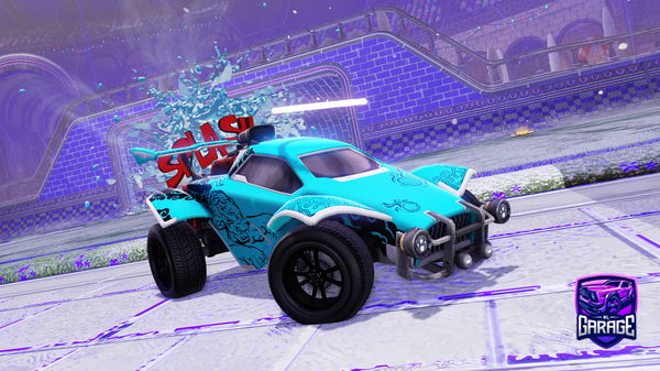 A Rocket League car design from noahokf094