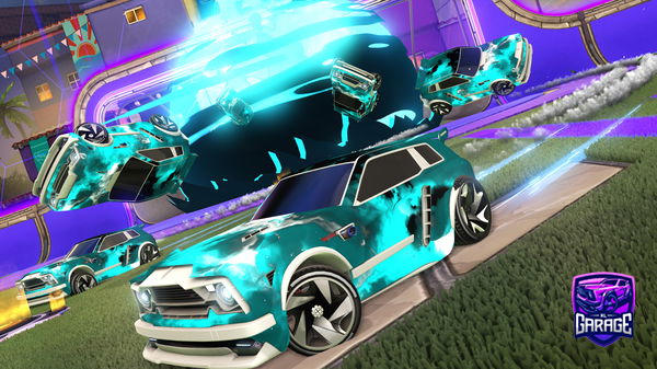 A Rocket League car design from AmaniOfValor