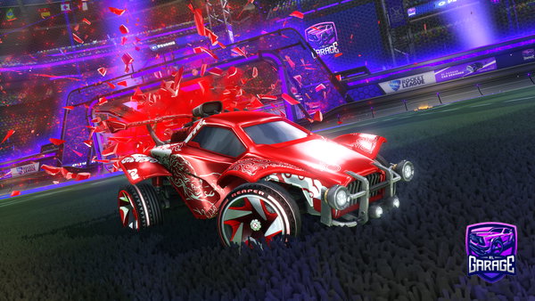 A Rocket League car design from Noxh0493
