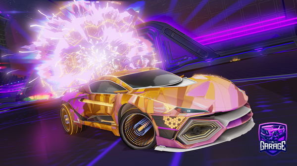 A Rocket League car design from ThatTaki567