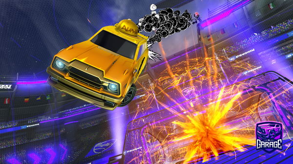 A Rocket League car design from Reaperhood