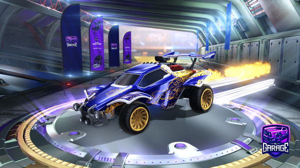 A Rocket League car design from Decality