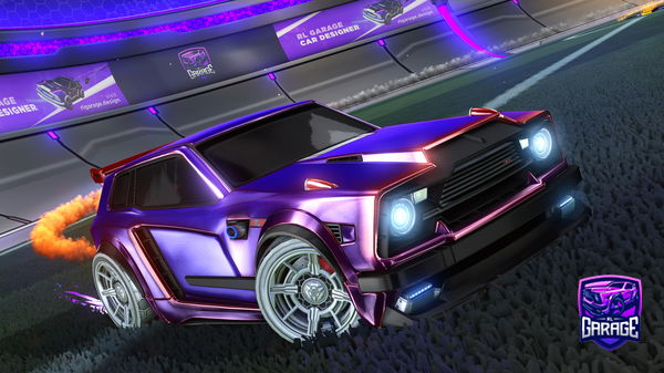 A Rocket League car design from An1on1