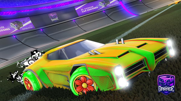 A Rocket League car design from LettuceMan5523