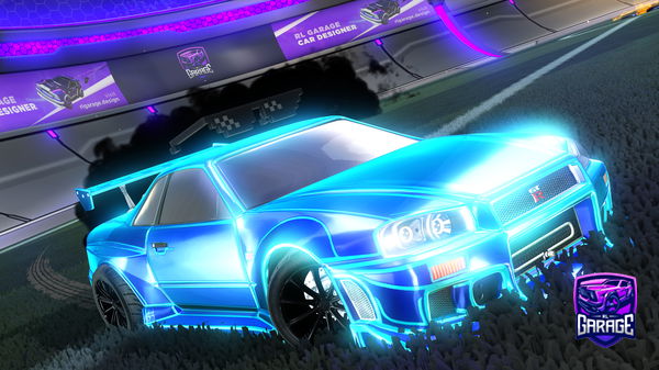 A Rocket League car design from Kshans86