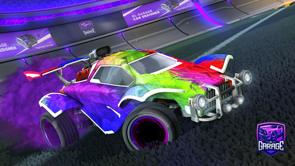 A Rocket League car design from AASM