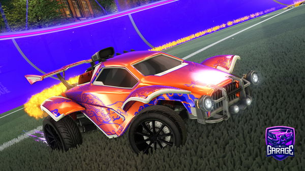 A Rocket League car design from TTv-MFlix