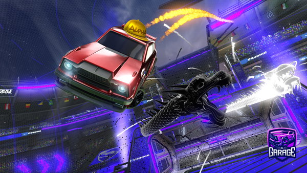 A Rocket League car design from noxx_rlcs