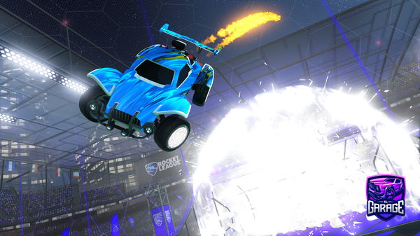 A Rocket League car design from thegunner447