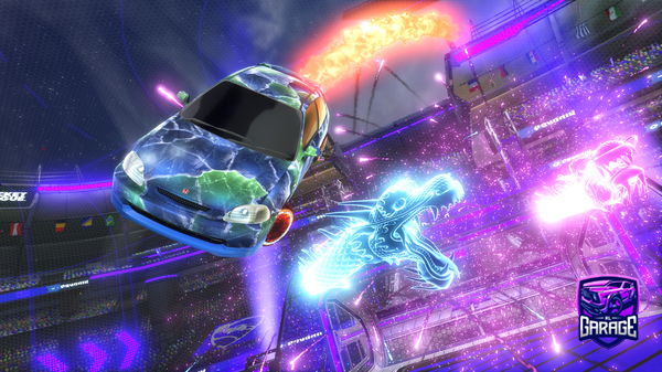 A Rocket League car design from alfiewest91