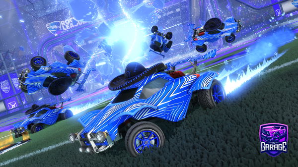 A Rocket League car design from Superfast911
