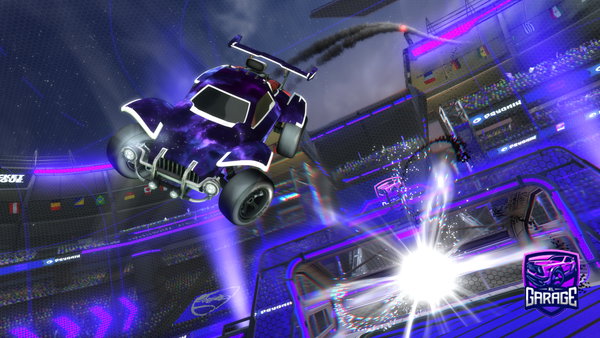 A Rocket League car design from Vannillemilch
