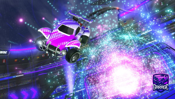 A Rocket League car design from Azza_TTV_YT