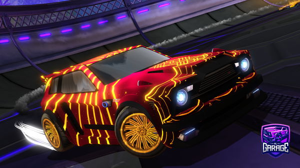 A Rocket League car design from rafaellxx06