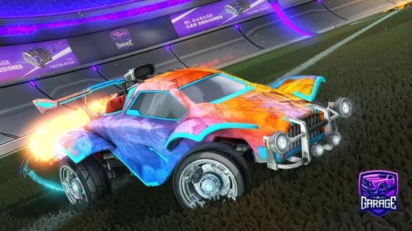 A Rocket League car design from JNAntagonist
