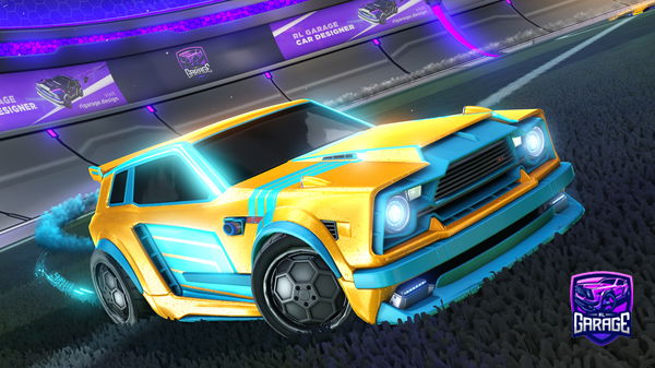 A Rocket League car design from PeroFr