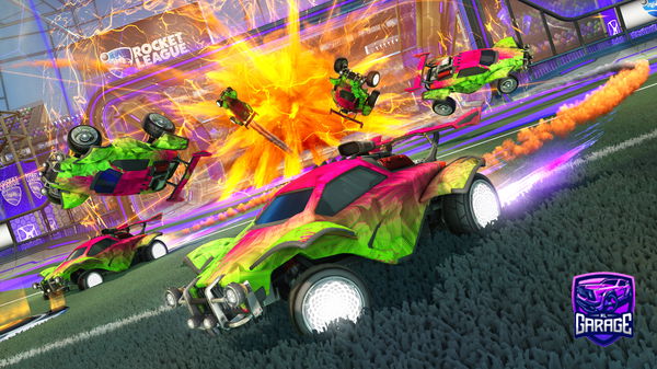 A Rocket League car design from Billybear9