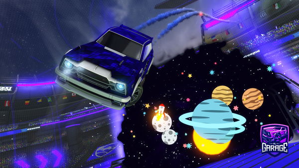 A Rocket League car design from ConBox365