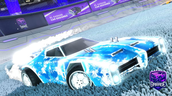 A Rocket League car design from Izuku0