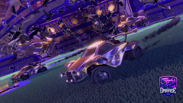 A Rocket League car design from Andresguitar10