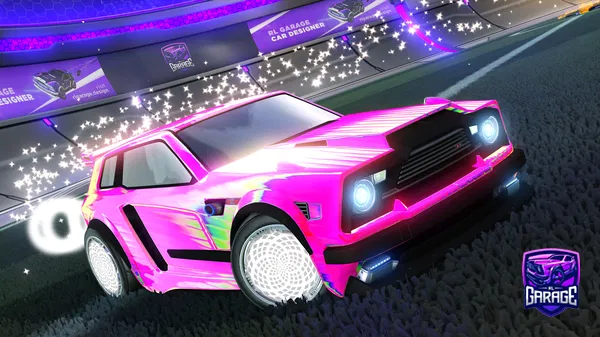 A Rocket League car design from NiceShot10