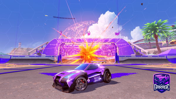 A Rocket League car design from ATVM2005