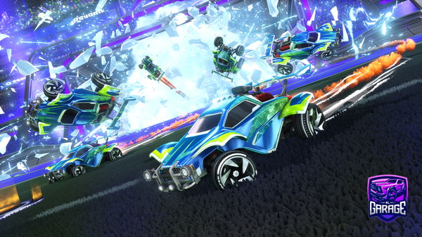A Rocket League car design from DiamondBlaze