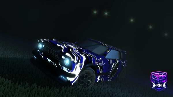 A Rocket League car design from SACR3DStu