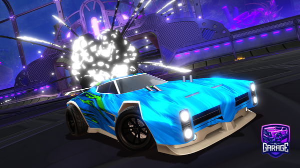 A Rocket League car design from M4dreap3r