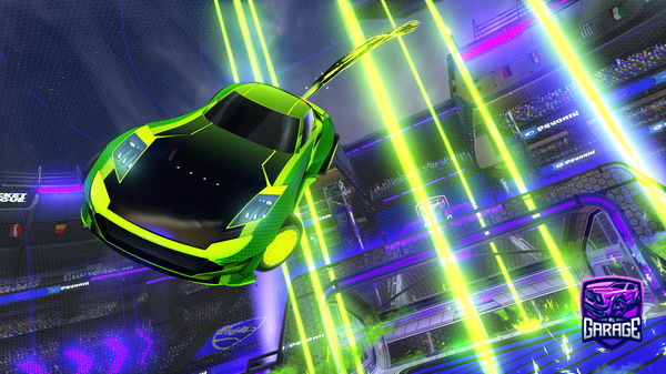 A Rocket League car design from DragonRebel1412