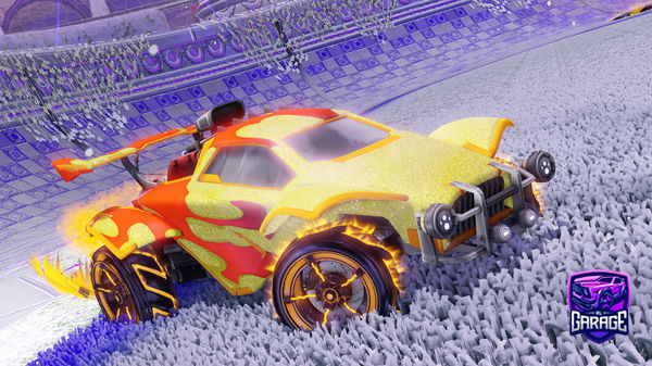 A Rocket League car design from MatthewR4V3