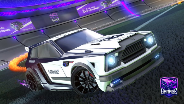 A Rocket League car design from Cvjk