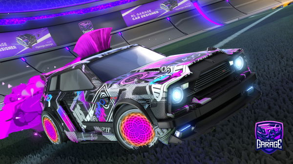 A Rocket League car design from UnityDevils