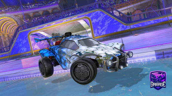 A Rocket League car design from schuldnj2688