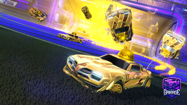 A Rocket League car design from lucolightning09