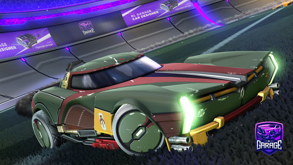 A Rocket League car design from LT3ch