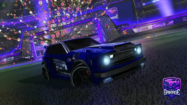 A Rocket League car design from Whatasave556