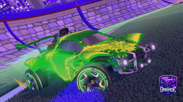A Rocket League car design from Beastia6