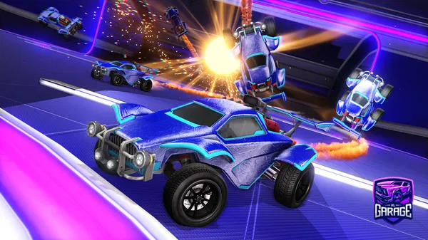 A Rocket League car design from sierra2254