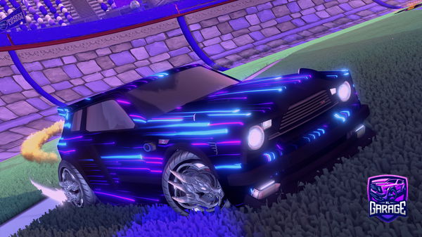 A Rocket League car design from udog