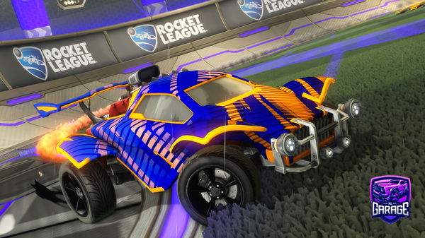 A Rocket League car design from Atlas-307