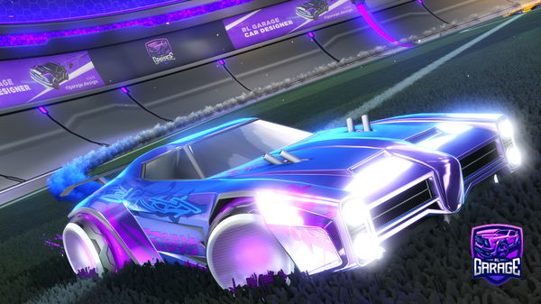 A Rocket League car design from SammyRex