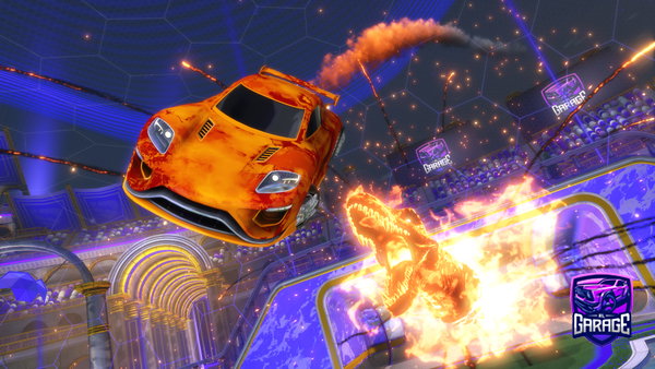 A Rocket League car design from Cafedoppio