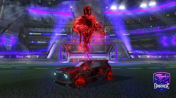 A Rocket League car design from Dirtydee123