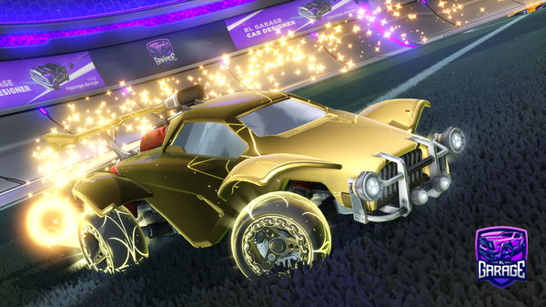 A Rocket League car design from DANIELODURI