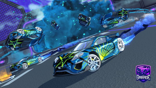 A Rocket League car design from jsun79
