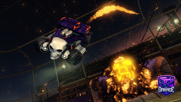 A Rocket League car design from Electricpear9