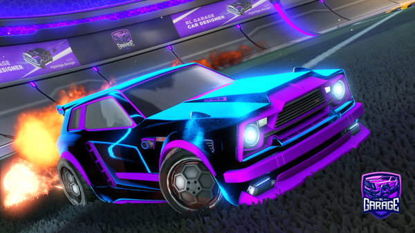 A Rocket League car design from Glodgarr